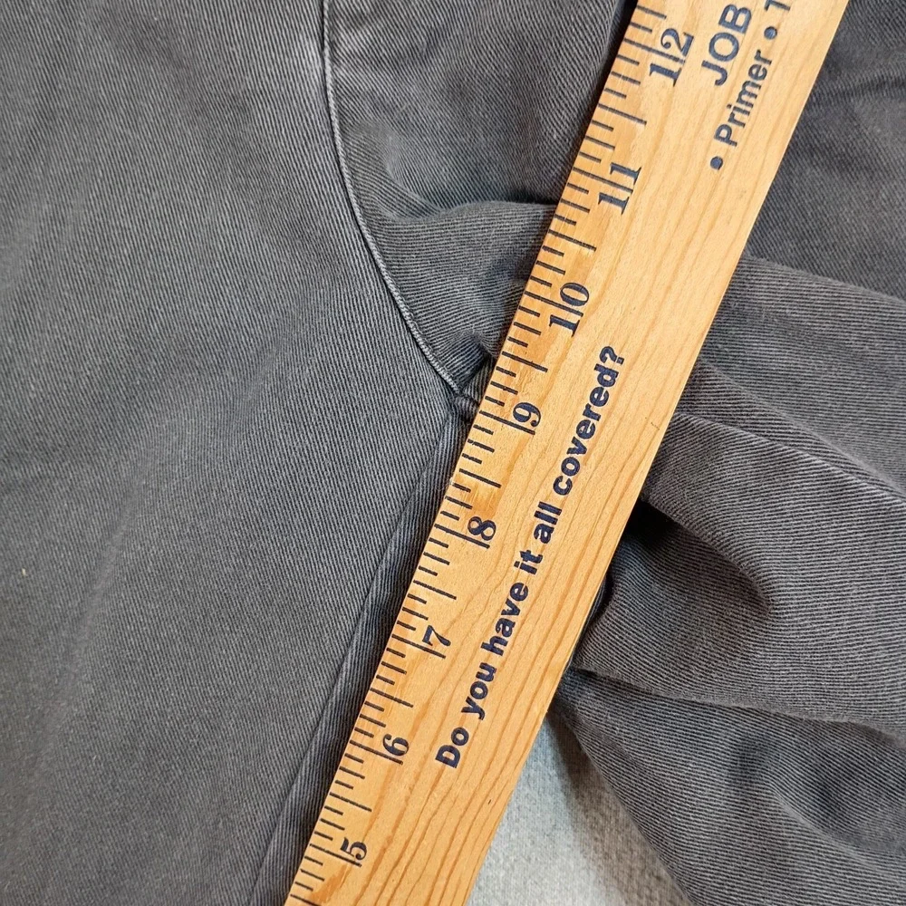 Vintage 90s Polo Ralph Lauren Mens 37 Gray Tyler Pleated Chino Shorts Classic